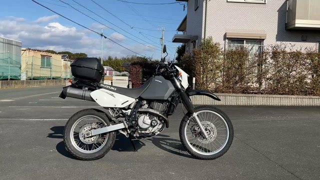 完成したDR650SE