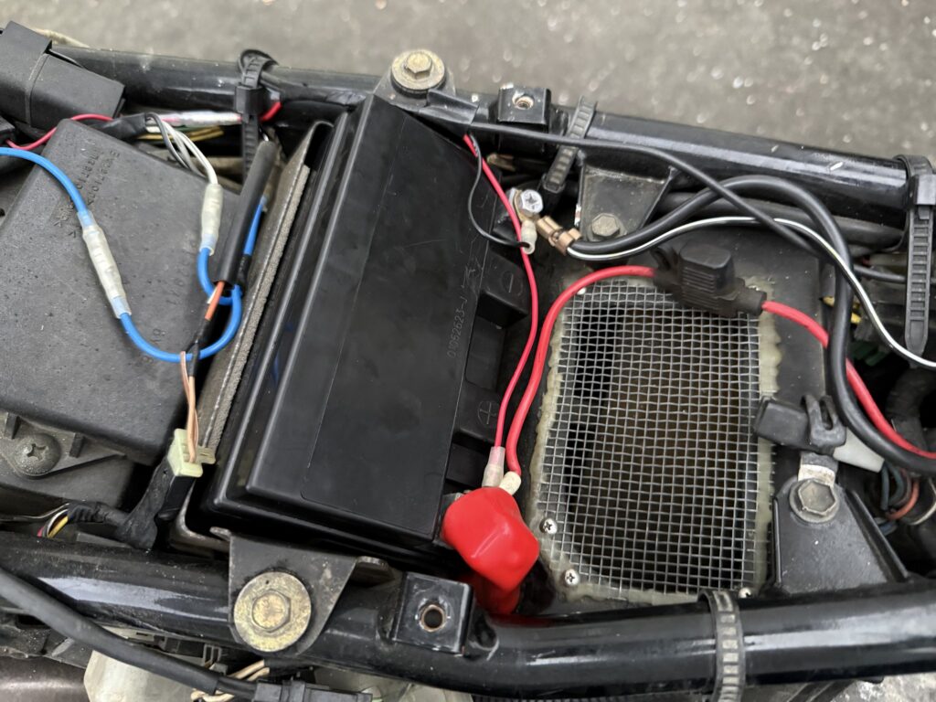 DR650SEにLEOCH EB12A-4-1を載せたところ